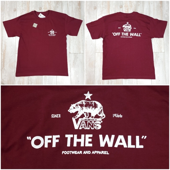 Vans Other - Vans Stamped Bear Tee